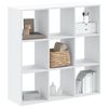 vidaXL bogreol 102x32x102 cm konstrueret tr&aelig; hvid
