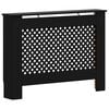 vidaXL radiatorskjuler 112x19x81,5 cm MDF sort