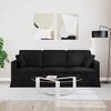 vidaXL Sofa Sort Samlede dimensioner: 198 x 78 x 80 cm (B x D x H)