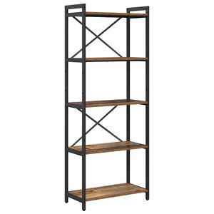 vidaXL Bogreol 60 x 30 x 155 cm Konstrueret tr&aelig; Gammelt tr&aelig;