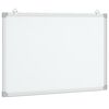vidaXL magnetisk whiteboard 40x30x1,7 cm aluminium