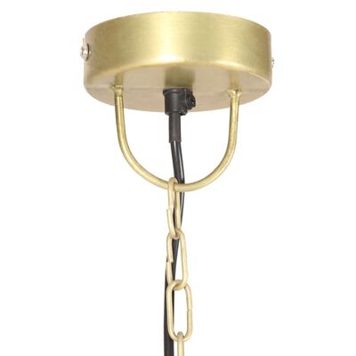 vidaXL industriel vintage hængelampe 25W rund 41 cm E27 messingfarvet