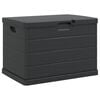 vidaXL Have Opbevaringskasse Plastik 77,5 x 54,5 x 53 cm Antracit