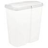 vidaXL Affaldsspand Hvid 48,5 x 28 x 51 cm PP