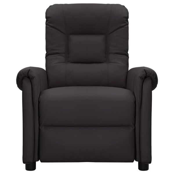 vidaXL massagestol med l&oslash;ftefunktion kunstl&aelig;der sort