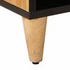 vidaXL TV-skab Naturfarvet 100 x 33,5 x 46 cm Massivt mangotr&aelig;