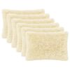 vidaXL Pudebetr&aelig;k 6 pcs HEERLEN Cremefarvet 50 x 70 cm PV Fleece
