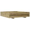 vidaXL plantekasse 110x110x26,5 cm impr&aelig;gneret fyrretr&aelig;