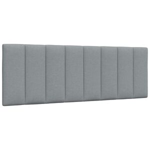 vidaXL gavlpude Hanko 120 cm stof lysegr&aring;