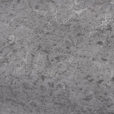 vidaXL selvklæbende gulvbrædder 5,02 m² 2 mm PVC cementbrun