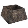 vidaXL Juletr&aelig;krave Firkantet Sort 50 x 50 x 25 cm Vandhyacint