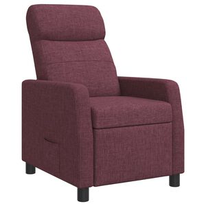 vidaXL Recliner Lilla Stof