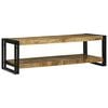 vidaXL Sofabord Brun 120 x 50 x 38 cm Massivt mangotr&aelig;
