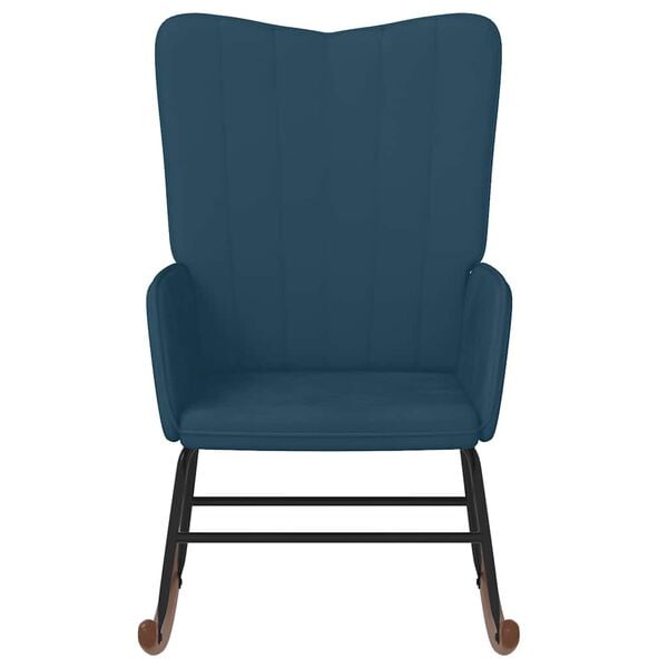 vidaXL gyngestol fl&oslash;jl bl&aring;