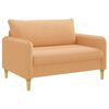 vidaXL XXL l&aelig;nestol Beige Boucl&eacute;