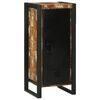 vidaXL Badev&aelig;relsesskab Brun 40 x 35 x 90 cm Solid genbrugs tr&aelig;