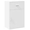 vidaXL opbevaringsskab 56,5x39x90 cm konstrueret tr&aelig; hvid