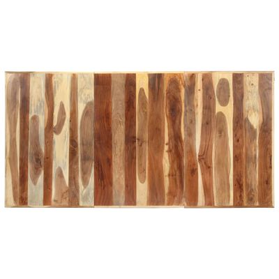 vidaXL spisebord 200x100x75 cm massivt træ med honningfarvet finish
