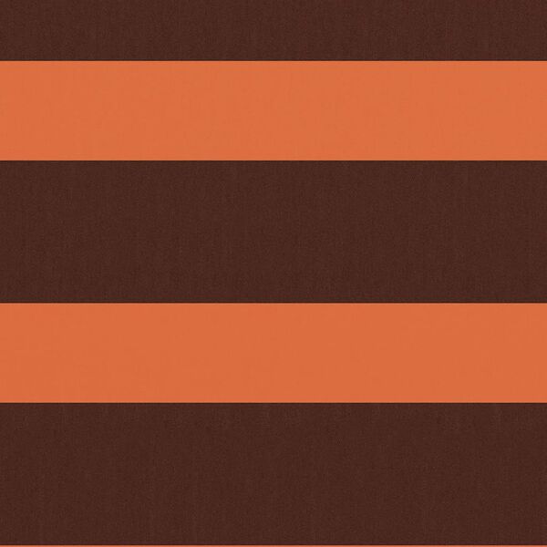 vidaXL altanafskærmning 120x400 cm oxfordstof orange og brun