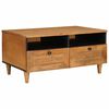 vidaXL Sofabord Lys Brun 80 x 54 x 40 cm Konstrueret tr&aelig;