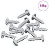vidaXL Skrue 13636 stk. S&oslash;lv M4 x 16 mm St&aring;l