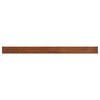 vidaXL Vindueskarm Brun tr&aelig; 160 x 15 x 4,5 cm PVC