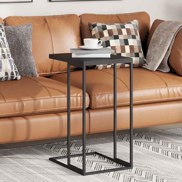 vidaXL sidebord 40x30x59 cm konstrueret tr&aelig; sort