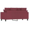 vidaXL 2-personers sofa 140 cm stof vinr&oslash;d