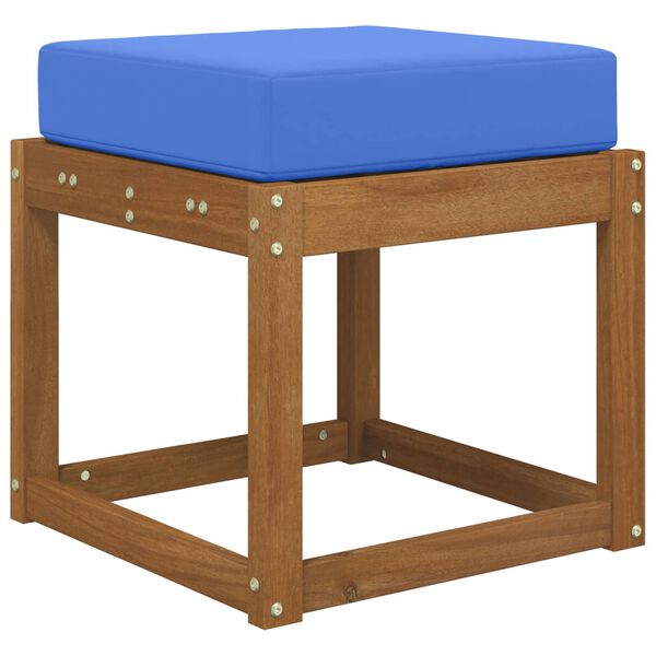 vidaXL Udend&oslash;rs S&aelig;depude Turkis 40 x 40 x 8 cm 100% polyester