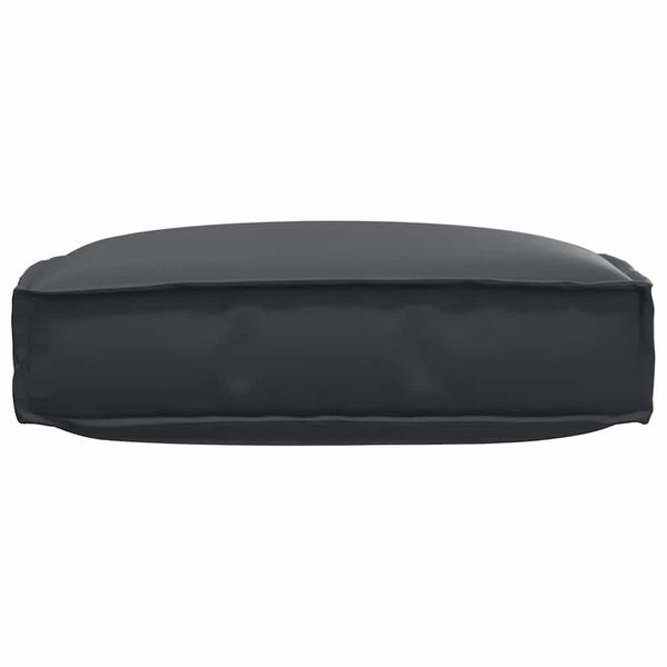 vidaXL Pallehynde til sæde Sort 60 x 60 x 12 cm Oxford stof