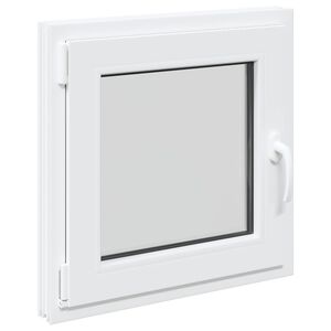 vidaXL K&aelig;ldervindue indvendig farve hvid RISOR 50 x 50 cm