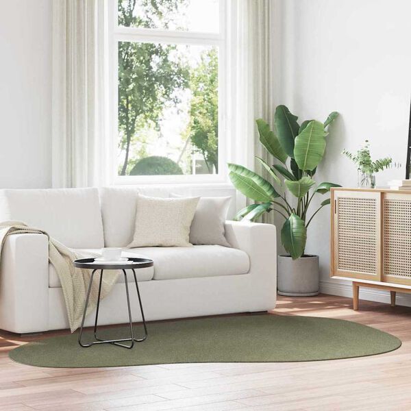 vidaXL Omr&aring;det&aelig;pper HUARTE Skovgr&oslash;n 160 x 230 cm Polyester