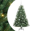 vidaXL Kunstigt Hinged Juletr&aelig; Gr&oslash;n 150 cm PVC og metal