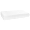 vidaXL Sovepude 80 x 40 x 12,5 cm Medium Memory Skum Hvid