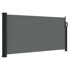 vidaXL udtr&aelig;kkelig sidemarkise antracit 100x300 cm