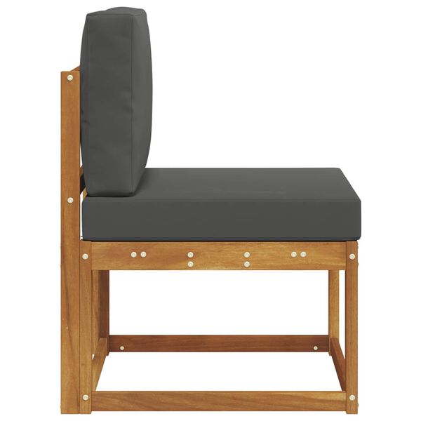 vidaXL Udend&oslash;rs Mellem Sofa Massivt Akacietr&aelig; Naturfarvet