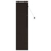 vidaXL Persienner M&oslash;rk Brun 50 x 160 cm 35 mm Massivt Paulownia Tr&aelig;
