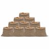 vidaXL jutes&aelig;kke 10 stk. 100x110 cm 100 % jute 220 g/m2