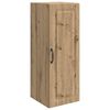vidaXL V&aelig;gmonteret skab 33 x 34,5 x 90 cm Konstrueret tr&aelig; Artisan-eg