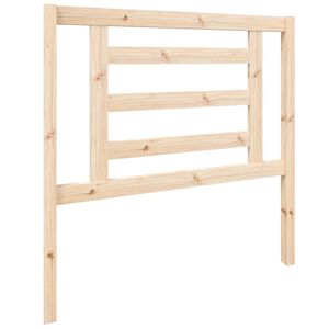 vidaXL sengeg&aelig;rde 96x4x100 cm massivt fyrretr&aelig;