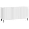 vidaXL TV-skab 99 x 34,5 x 52 cm Hvid h&oslash;jglans Konstrueret tr&aelig;