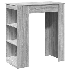 vidaXL barbord med stativer 95x47x103,5 cm konstrueret tr&aelig;