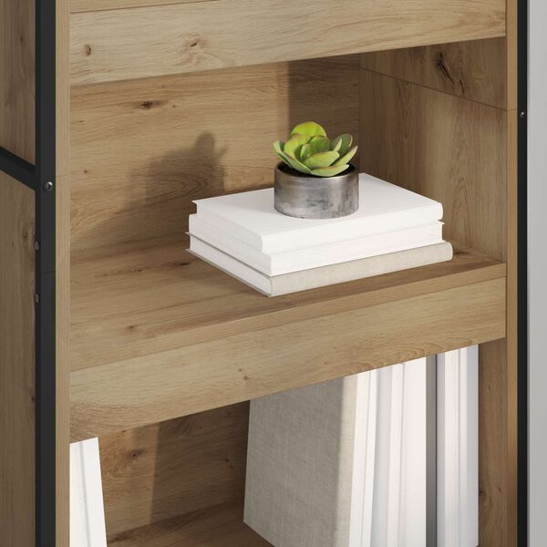 vidaXL Bogskab 2 pcs Artisan eg 80 x 30 x 155 cm Konstrueret tr&aelig;