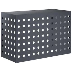 vidaXL Air Conditioner Cover Antracit 90 x 40 x 60 cm St&aring;l