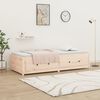 vidaXL daybed uden madras 80x200 cm massivt fyrretr&aelig;