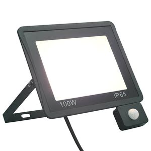 vidaXL LED-projekt&oslash;r med sensor 100 W kold hvid