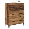 vidaXL Sideboard Gammelt tr&aelig; 69,5 x 34 x 90 cm Ingeni&oslash;rt tr&aelig; og jern