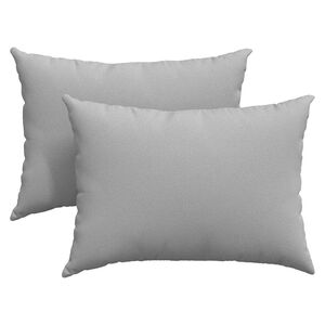 vidaXL Sofapuder 2 pcs Skygr&aring; 70 x 50 cm Stof