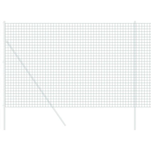 vidaXL Euro Hejn Grøn 1.5 x 10 m PVC-belagt jern