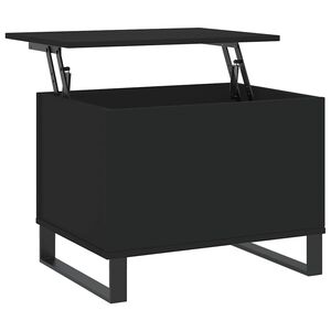 vidaXL sofabord 60x44,5x45 cm konstrueret tr&aelig; sort
